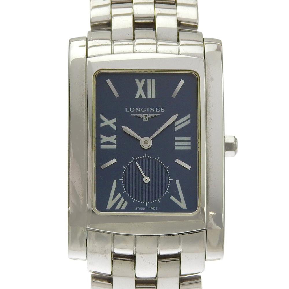 Longines DolceVita watch L5.655.4, stainless steel, silver, quartz, small sec...
